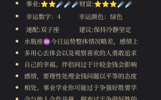 判答最新一周星座运势，最新一周星座运势最新