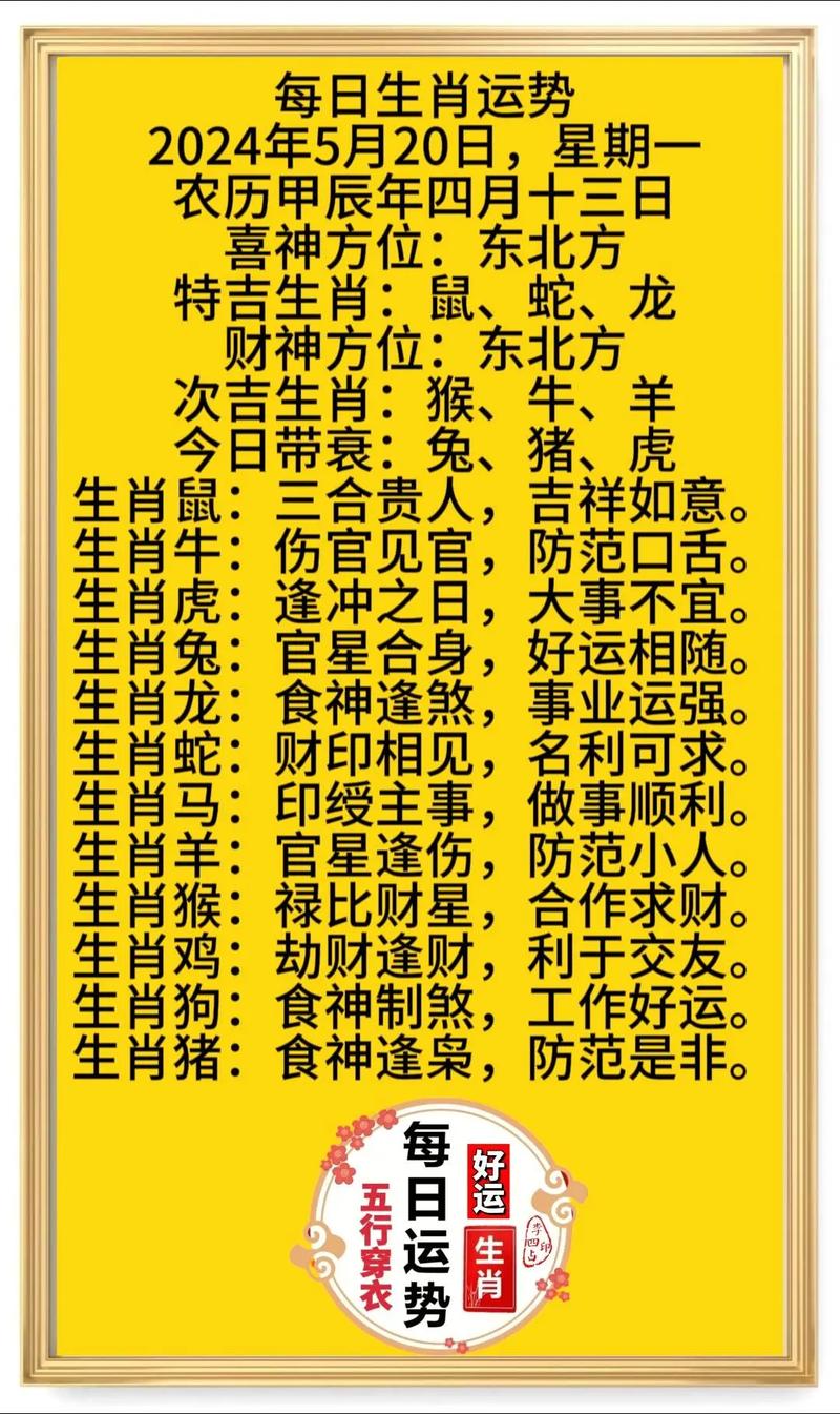 每天生肖运势 - 易鑫老师每天生肖运势-第1张图片 每天生肖运势 - 易鑫老师每天生肖运势-第1张图片