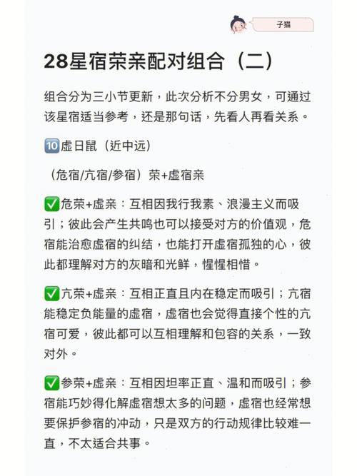 二十八星宿情侣配对 - 二十八星宿关系配对-第3张图片 二十八星宿情侣配对 - 二十八星宿关系配对-第3张图片
