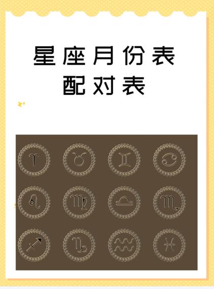 十三星座配对表 - 十三 星座-第5张图片 十三星座配对表 - 十三 星座-第5张图片