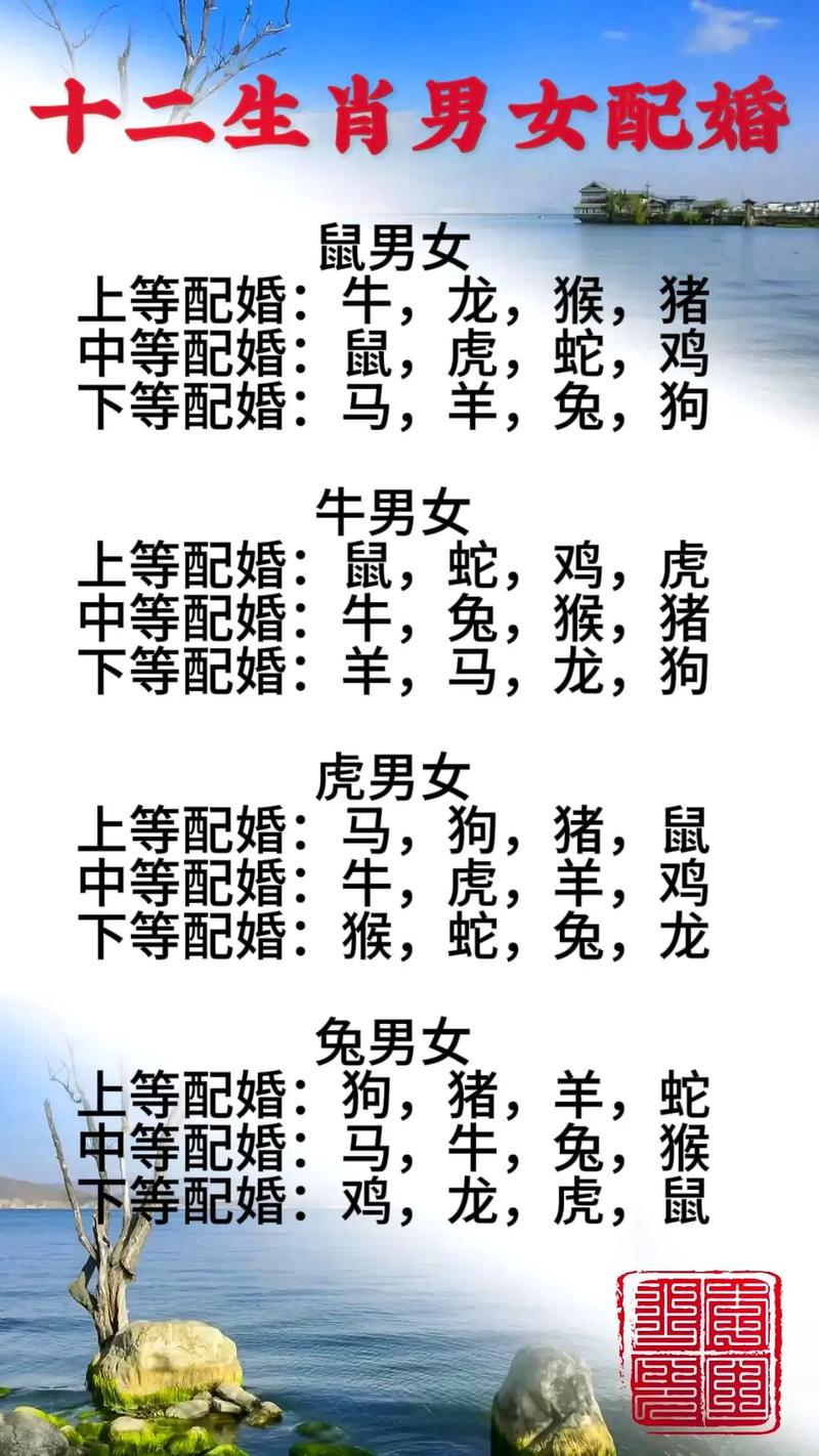十二生肖配对姻缘,十二生肖配对姻缘合婚虎-第8张图片 十二生肖配对姻缘,十二生肖配对姻缘合婚虎-第8张图片