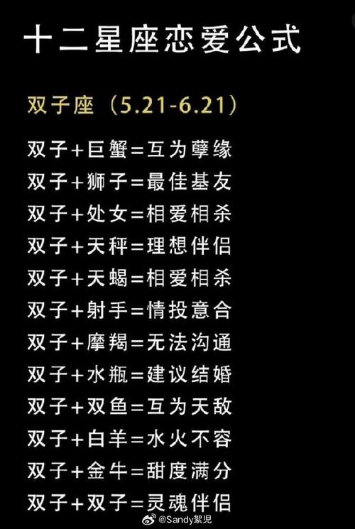 十二星座配对表图片缘分,十二星座配对表图片 情侣-第6张图片 十二星座配对表图片缘分,十二星座配对表图片 情侣-第6张图片