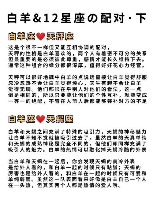 白羊座男生配对星座,白羊座男生和谁最配-第5张图片 白羊座男生配对星座,白羊座男生和谁最配-第5张图片